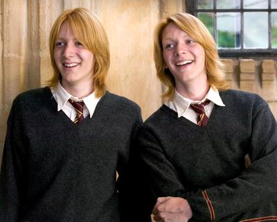 Harry Potter - Fred and George Weasley | Signed by James and