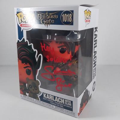 Signed Karlach Funko Pop (Discounted)