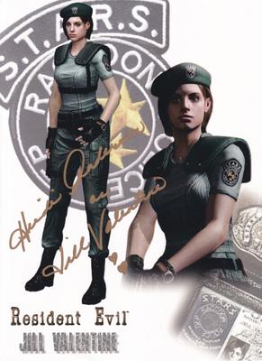Resident Evil Death Island Poster | Signed by Jill Valentine