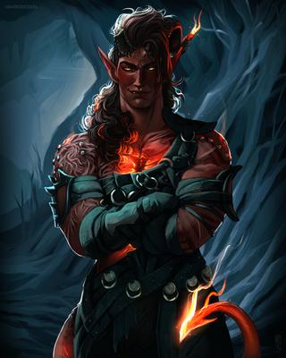 Karlach - by Haverdoodles