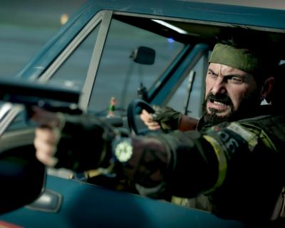 Frank Woods in Car