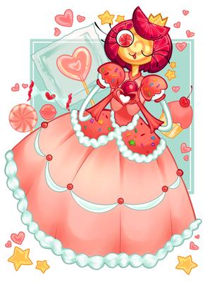 Princess Loolilalu Print | The Amazing Digital Circus | Signed by