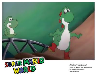 Yoshi & Baby Yoshi | Signed by Andrew Sabiston | Streamily