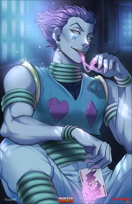 Hisoka - Bungee Gum | Signed by Hunter X Hunter | Streamily