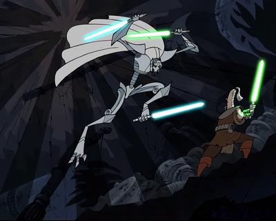 I have the high ground!
