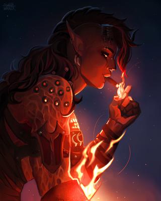 Lighting Up - by ShivaWalker